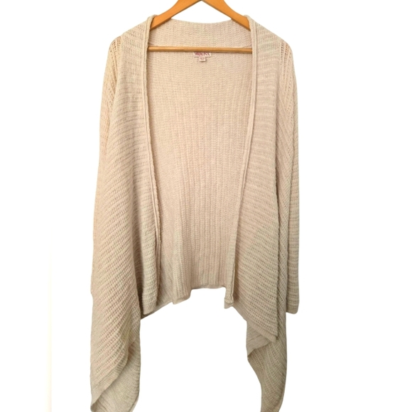 Merona Women's Cream Cardigan Sweater Size XXL - Picture 1 of 3
